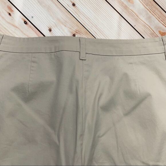 JONES NEW YORK Womens 10 Short Straight Khaki Pant - Picture 4 of 4